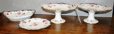 Lot 321 - Cauldon Porcelain Dessert Service...