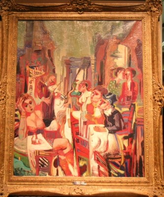 Lot 3074 - Getty Bisagni Italian, b.1931 CAFE DE PARIS,...
