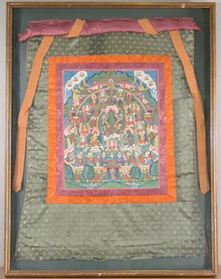 Lot 4199 - Thanka of Avalokitesvara Tibet, late 19th...