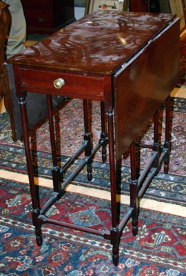 Lot 2560 - Georgian Style Mahogany Spider Leg Drop-Leaf...