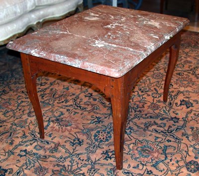 Lot 4346 - Provincial Louis XV Fruitwood Side Table The...