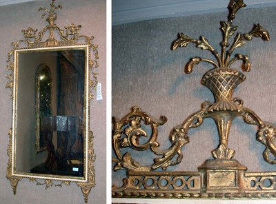 Lot 4328 - Italian Neoclassical Gilt-Wood Mirror Early...