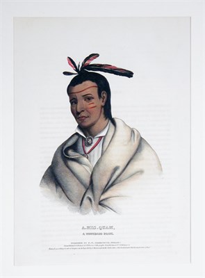 Lot 2032 - McKenney & Hall A-MIS-QUAM Hand-colored...