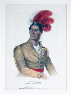 Lot 2027 - McKenney & Hall AHYOUWAIGHS Hand-colored...