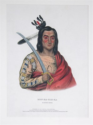 Lot 2029 - McKenney & Hall MON-KA-USH-KA Hand-colored...