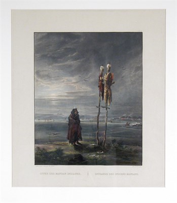 Lot 2035 - After Karl Bodmer IDOLS OF THE MANDAN INDIANS...