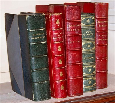Lot 4396 - [BINDINGS] BROWNING, ROBERT. Complete Poetic...
