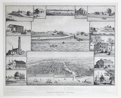 Lot 2045 - Kurz & Allison CHICAGO IN EARLY DAYS 1779-1857...