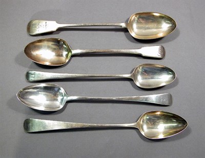 Lot 4361 - Group of Five George III Silver Stuffing...