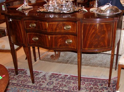 Lot 2604 - Georgian Style Mahogany Sideboard Height 38...