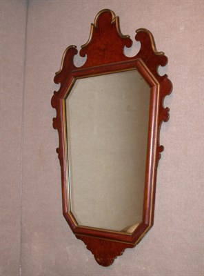 Lot 2507 - Georgian Style Parcel Gilt Walnut Mirror...