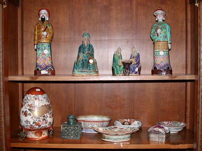 Lot 2183 - Group of Chinese and Japanese Pottery and...