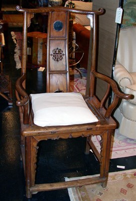 Lot 2115 - Pair of Chinese Armchairs