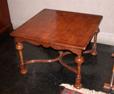 Lot 2350 - William and Mary Style Mahogany Coffee Table...