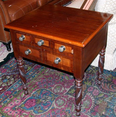 Lot 2353 - Federal Style Mahogany Side Table Height 28...