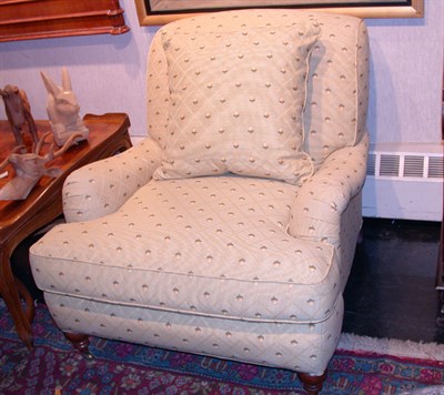 Lot 2362 - Pair of Upholstered Easy Chairs Modern