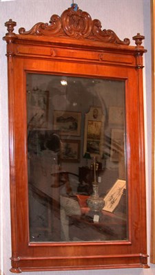 Lot 2361 - Neoclassical Style Fruitwood Mirror Height 70...