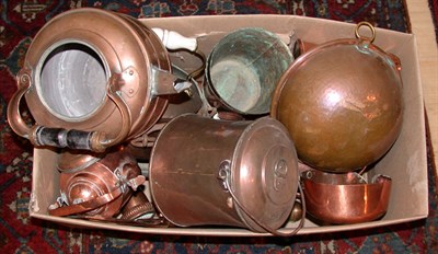 Lot 2568 - Miscellaneous Group of Copper Tableware