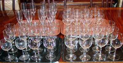 Lot 2427 - Miscellaneous Group of Glass Stemware...