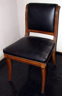 Lot 2359 - Set of Four Regency Style Fruitwood and...