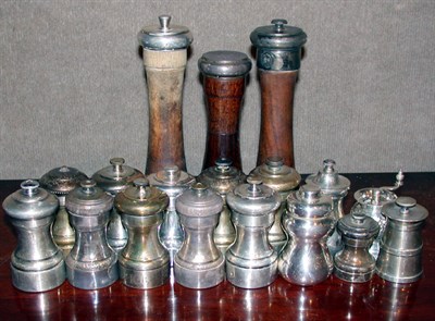 Lot 2592 - Miscellaneous Group of Sterling Silver Pepper...