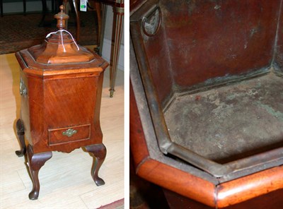 Lot 4319 - Dutch Rococo Mahogany Cellaret Late 18th...