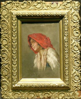 Lot 2026 - Italian School 19th/20th Century PEASANT GIRL...