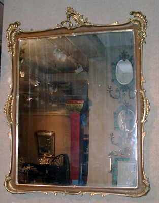 Lot 2397 - Louis XV Style Gilt and Painted Wood Mirror...