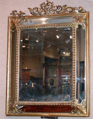 Lot 2609 - Louis XV Style Gilt-Wood Mirror Height 43...