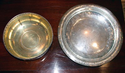 Lot 2585 - Two German 800 Silver Bowls Total...