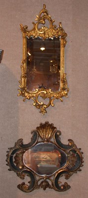 Lot 2460 - Two Continental Rococo Style Mirrors Including...