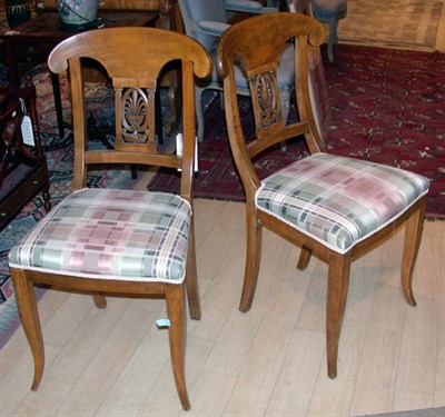 Lot 2630 - Pair of Continental Neoclassical Style Birch...