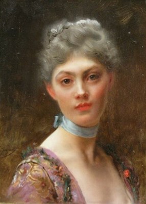 Lot 70 - Gustave Jean Jacquet French, 1846-1909...