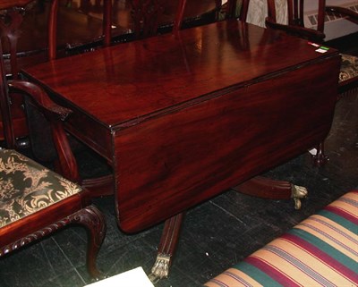 Lot 1197 - William IV Mahogany Drop-Leaf Table Height 29...