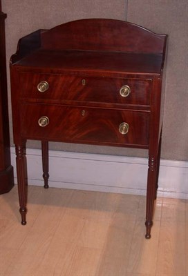 Lot 3146 - Federal Mahogany Work Table Mid-Atlantic...