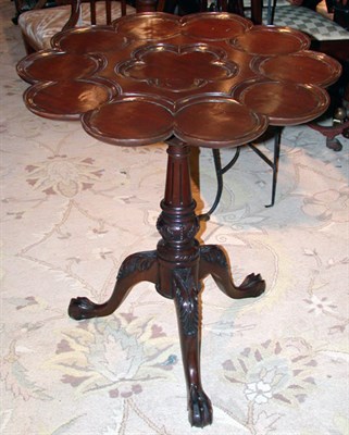 Lot 2414 - Georgian Style Mahogany Dish-Top Tilt-Top Table