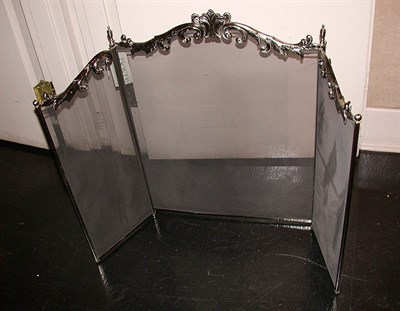 Lot 2420 - Neoclassical Style Mahogany Fire Screen