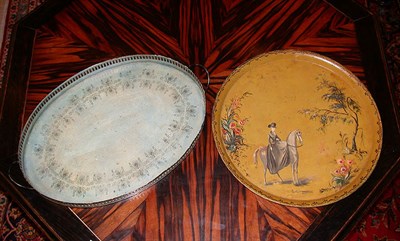 Lot 2562 - Two Tole Serving Trays