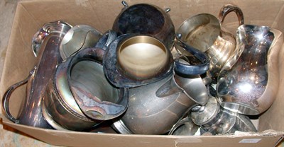 Lot 2573 - Miscellaneous Group of Silver Plated Tableware