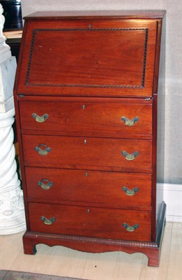 Lot 2616 - Georgian Style Mahogany Slant Front Desk
