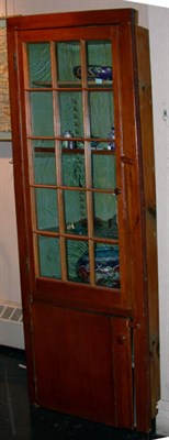 Lot 2344 - American Cherry Cabinet with Glass Door