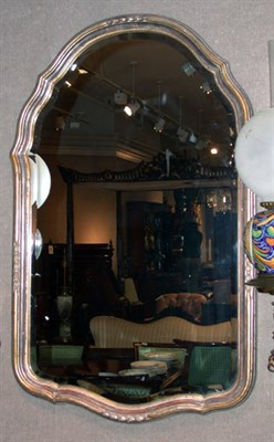 Lot 2499 - Georgian Style Gilt and Painted Wood Mirror