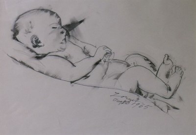Lot 110B - William Zorach American, 1887-1966 SLEEPING...