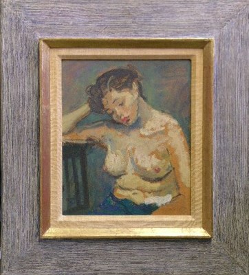 Lot 93 - Raphael Soyer American, 1899-1987 DEMI NUDE...