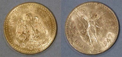 Lot 552 - Mexican 50 Pesos Commemorative Gold Coin