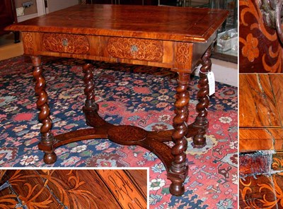 Lot 4359 - William and Mary Seaweed Marquetry Inlaid...