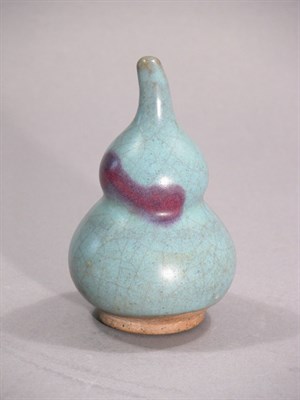 Lot 4256 - Chinese Jun Ware Double Gourd 19th Century...