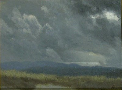 Lot 124 - Albert Bierstadt 1830-1902 HUDSON VALLEY...