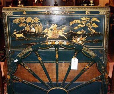 Lot 2164 - Chinoiserie Decorated Painted Bed