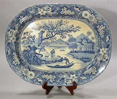 Lot 2165 - Staffordshire Blue and White Transfer...